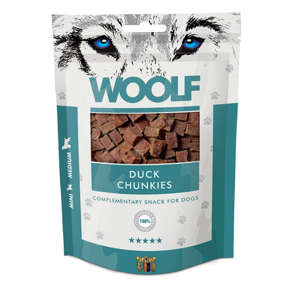 Woolf Duck chunkies Dog Treats