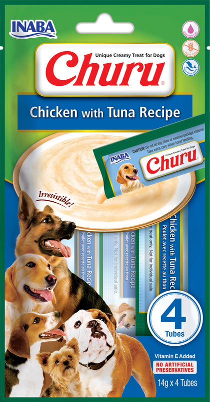 Ciao Churu Dog Treat - Chicken with Tuna Recipe