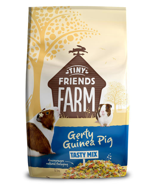 Supreme Tiny Friends Farm Gerty Tasty Mix Guinea Pig Dry Food - 2.5g & 12.5kg