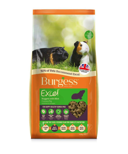 Burgess Excel Guinea Pig Nuggets with Mint