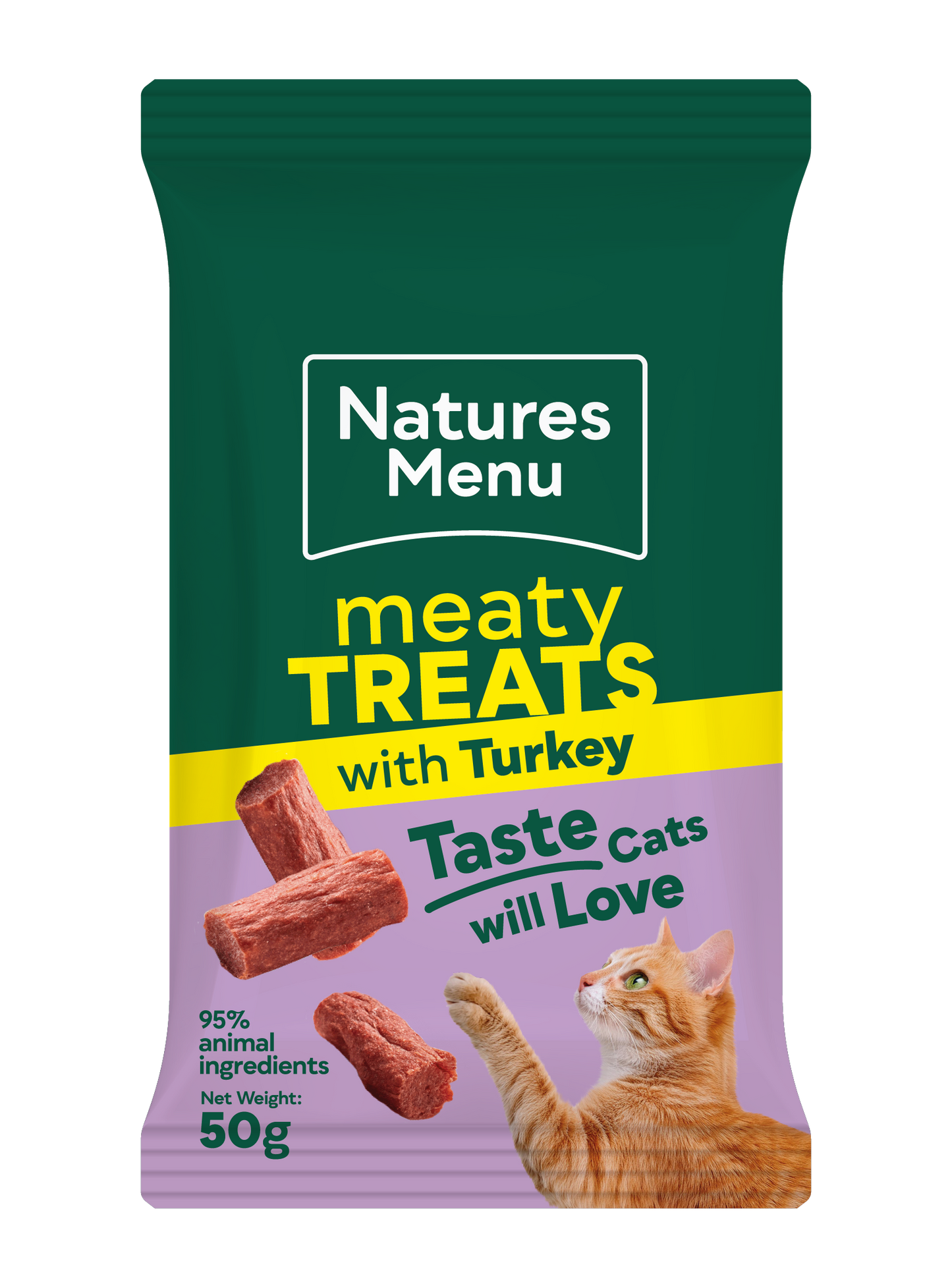 Natures Menu Cat Meaty Treats with Turkey