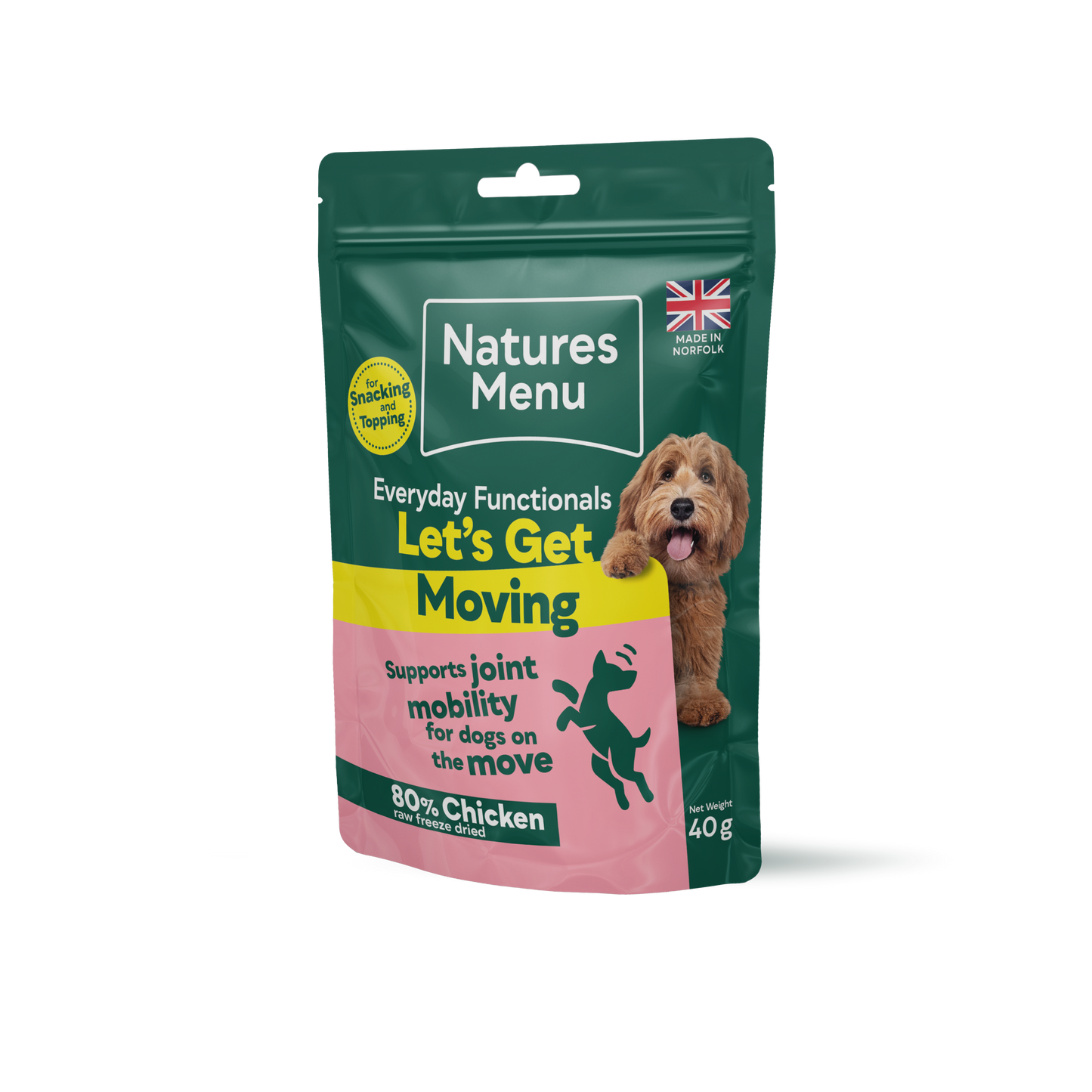 Natures Menu Freeze Dried Everyday Functionals Mobility Dog Treat - Chicken