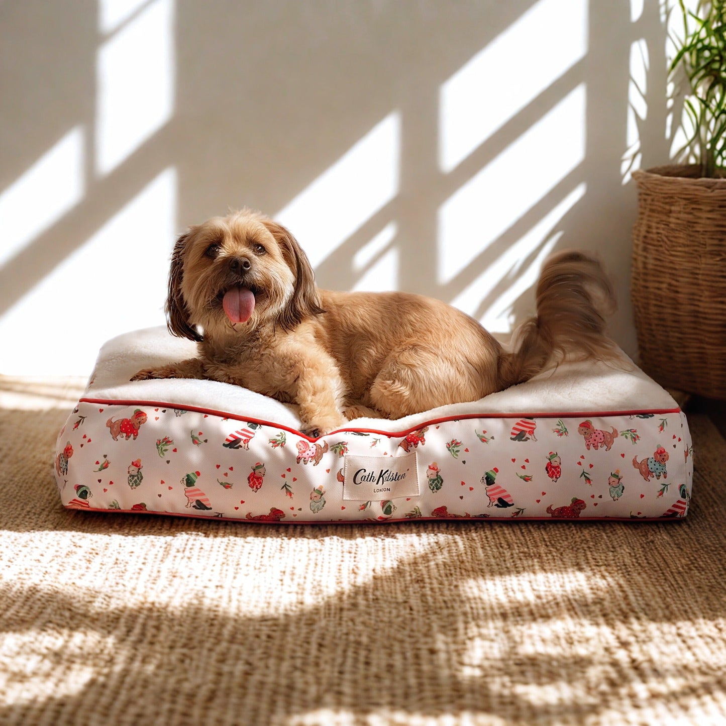 Cath Kidston Dogs & Roses Dog Mattress - Small, Medium & Large