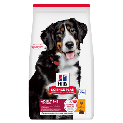 Hill's Science Plan Large Adult 1-5 Dry Dog Food - Chicken