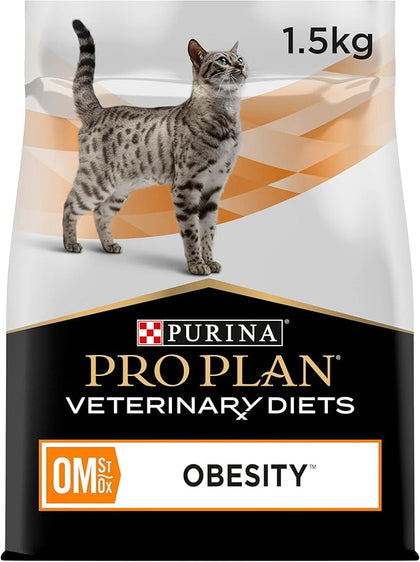 Purina Pro Plan Veterinary Diets OM St/Ox Obesity Management Adult Dry Cat Food