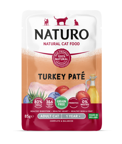 Naturo Cat Turkey Paté Pouch