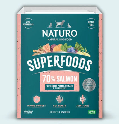 Naturo Grain Free Dog Food Salmon Superfood