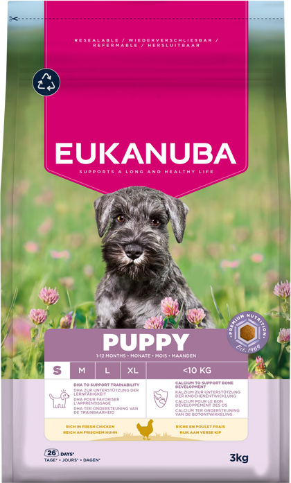 Eukanuba Puppy Small Breed Dry Dog Food - Chicken