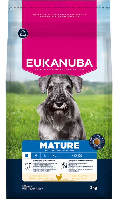 Eukanuba Mature Small Breed Dry Dog Food - Chicken