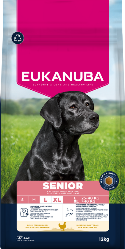 Eukanuba Senior Large Breed Dry Dog Food - Chicken