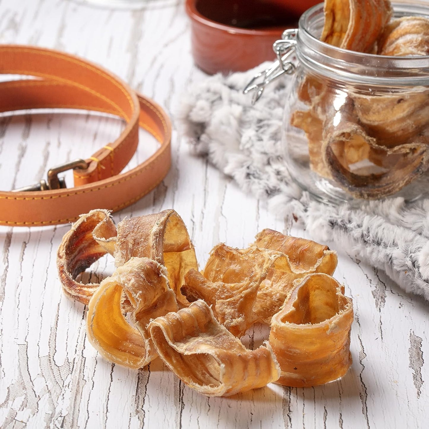 Hollings Grain-Free Beef Curls Dog Treats