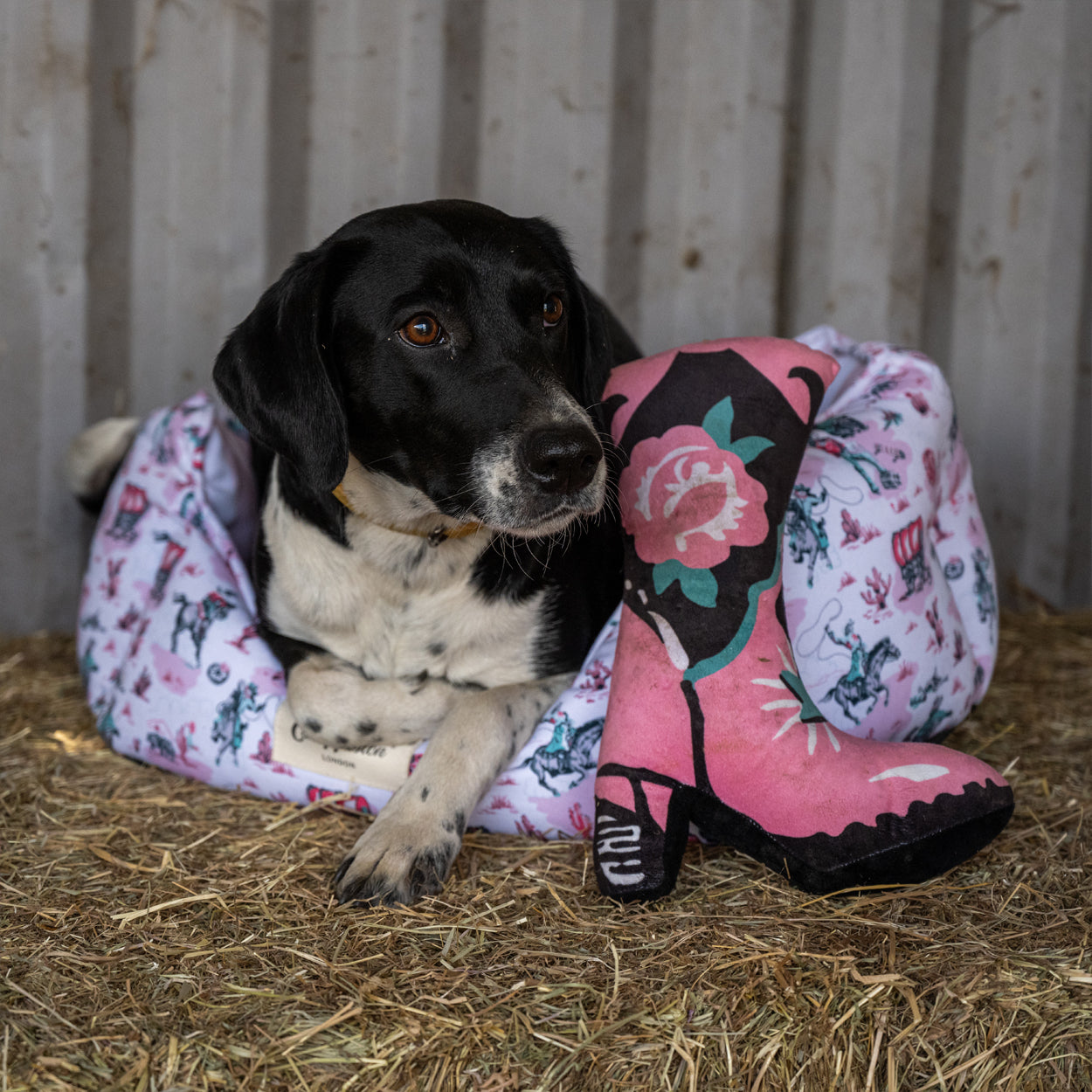 Cath Kidston Cowgirl Boot Dog Plush Toy