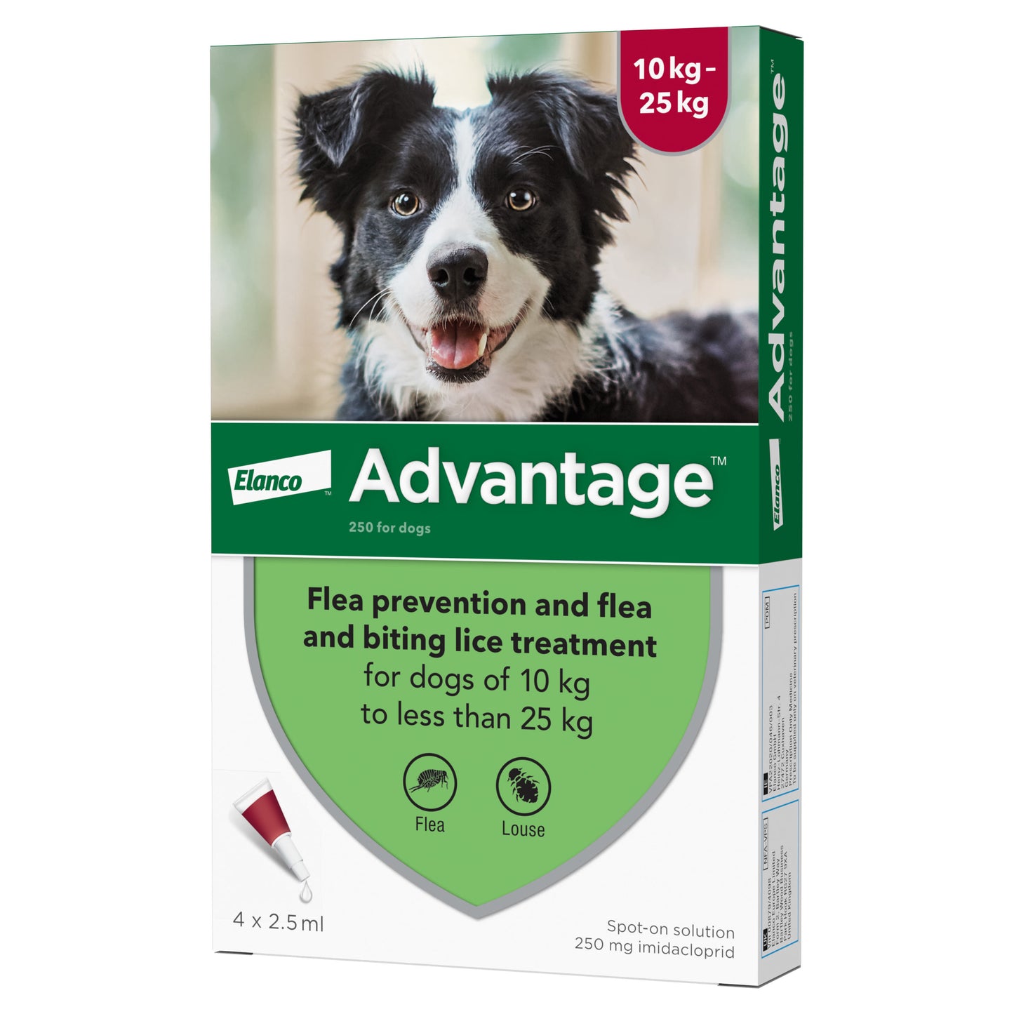 Advantage Spot On Flea Treatment for Medium Dogs 10kg - 25kg