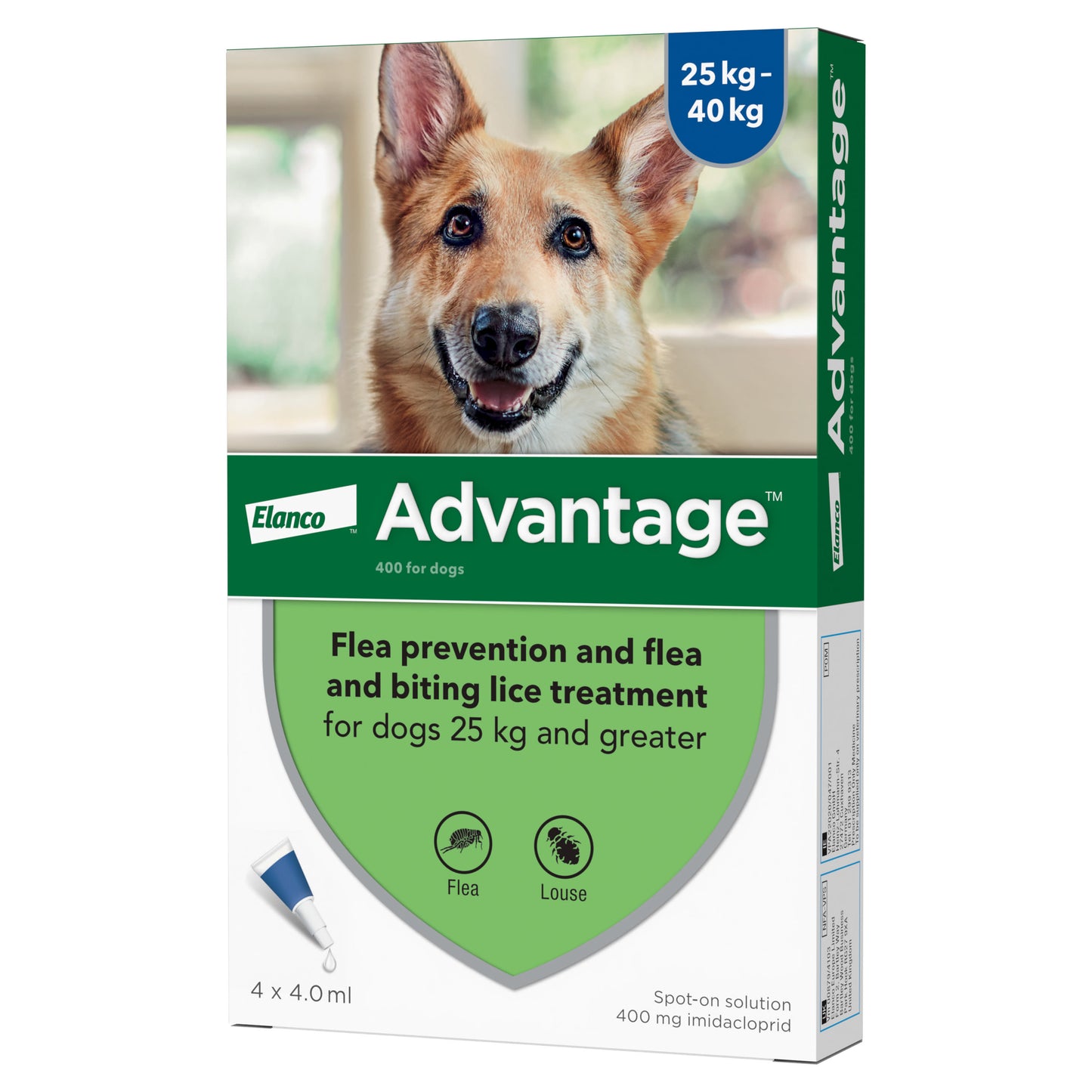Advantage Spot On Flea Treatment for Large Dogs 25kg - 40kg