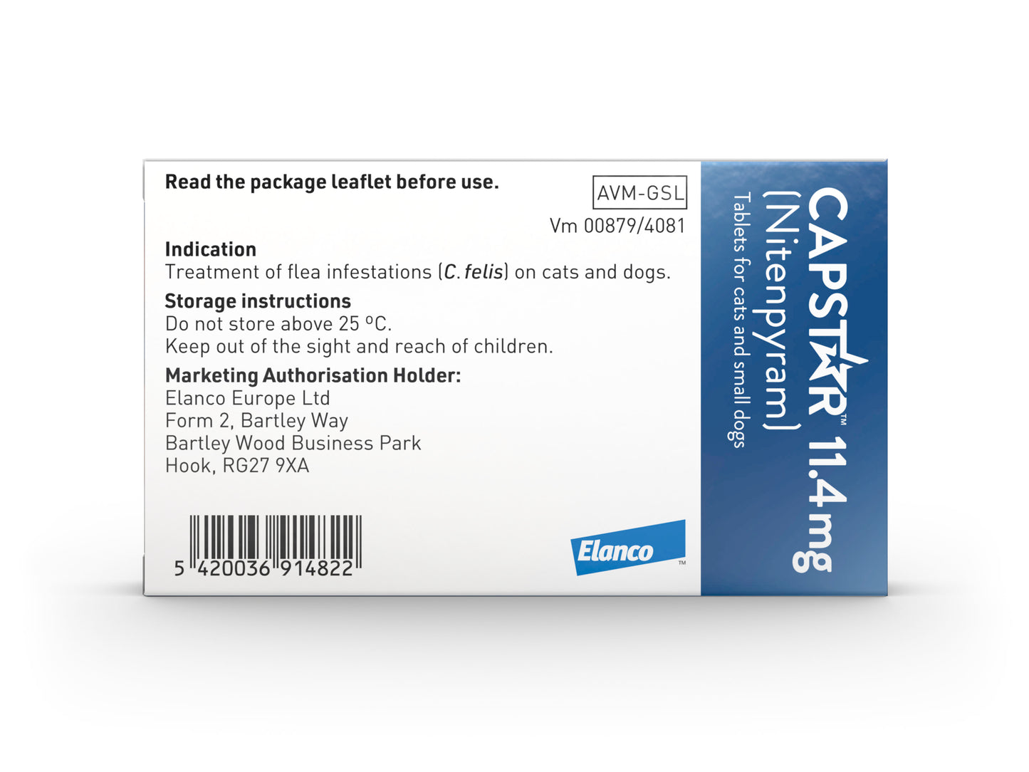 Capstar Flea Tablets for Small Dog & Cats