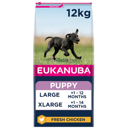 Eukanuba Growing Puppy Large Breed Dry Dog Food - Chicken