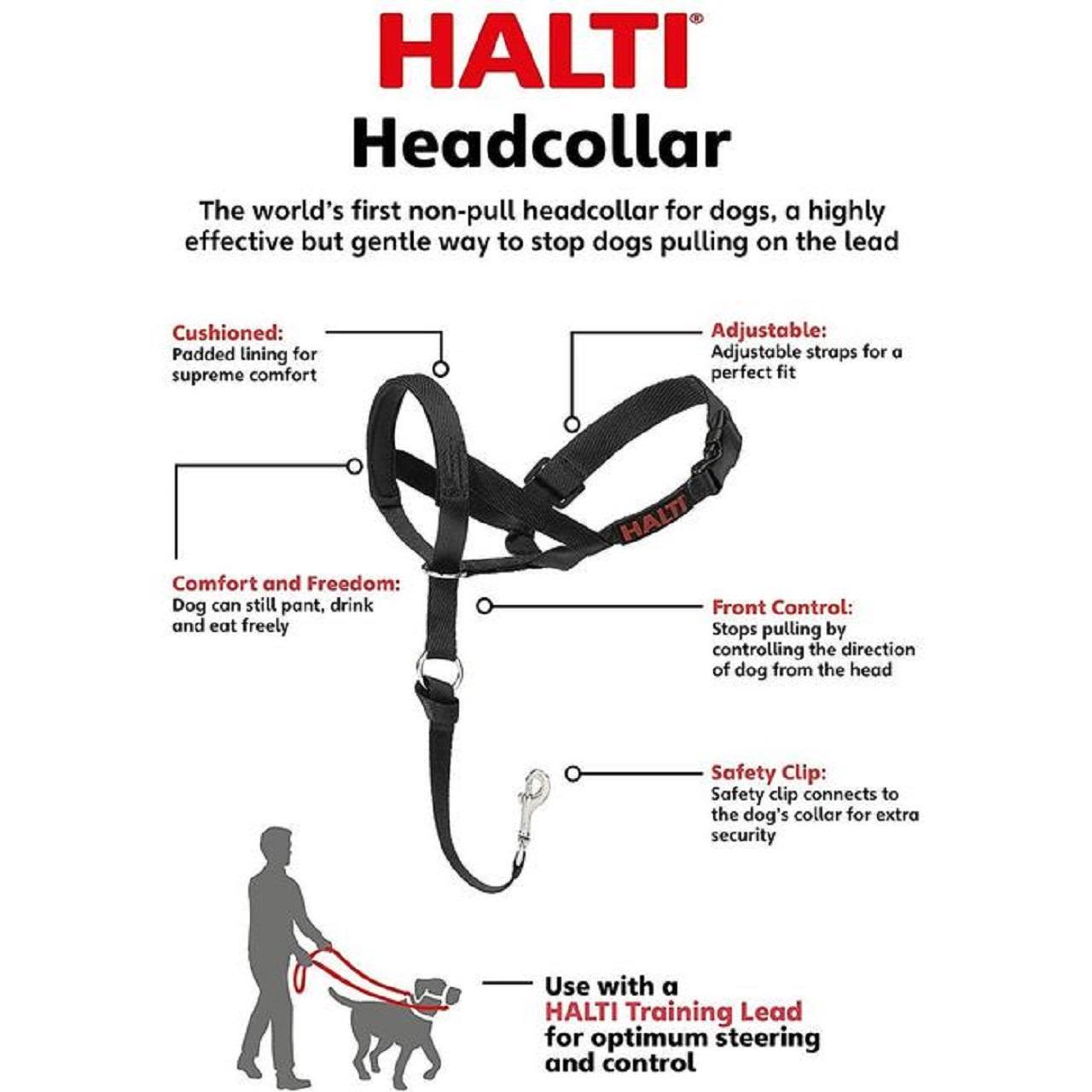 HALTI Headcollar Black