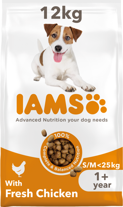 Iams for Vitality Adult Small/Medium Breed Dry Dog Food - Fresh Chicken