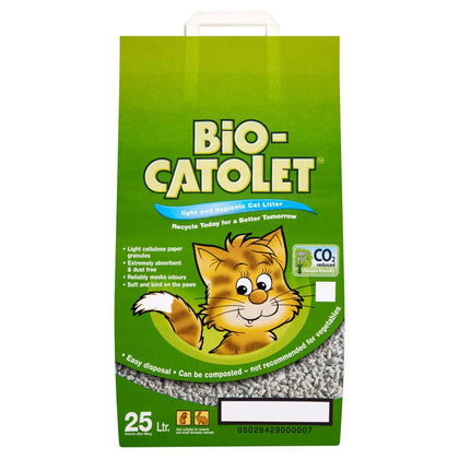 Bio-Catolet 100% Recycled Paper Cat Litter