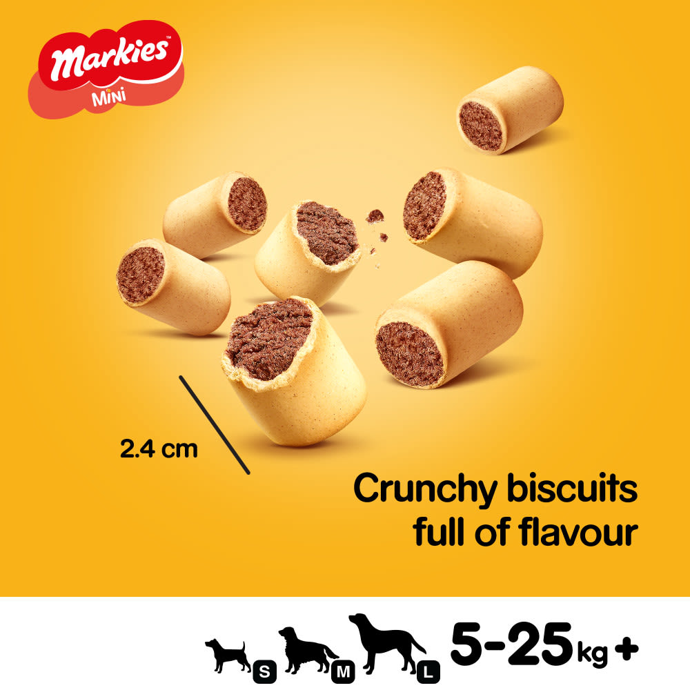 Pedigree Markies Adult Mini Dog Treats Marrowbone Biscuits