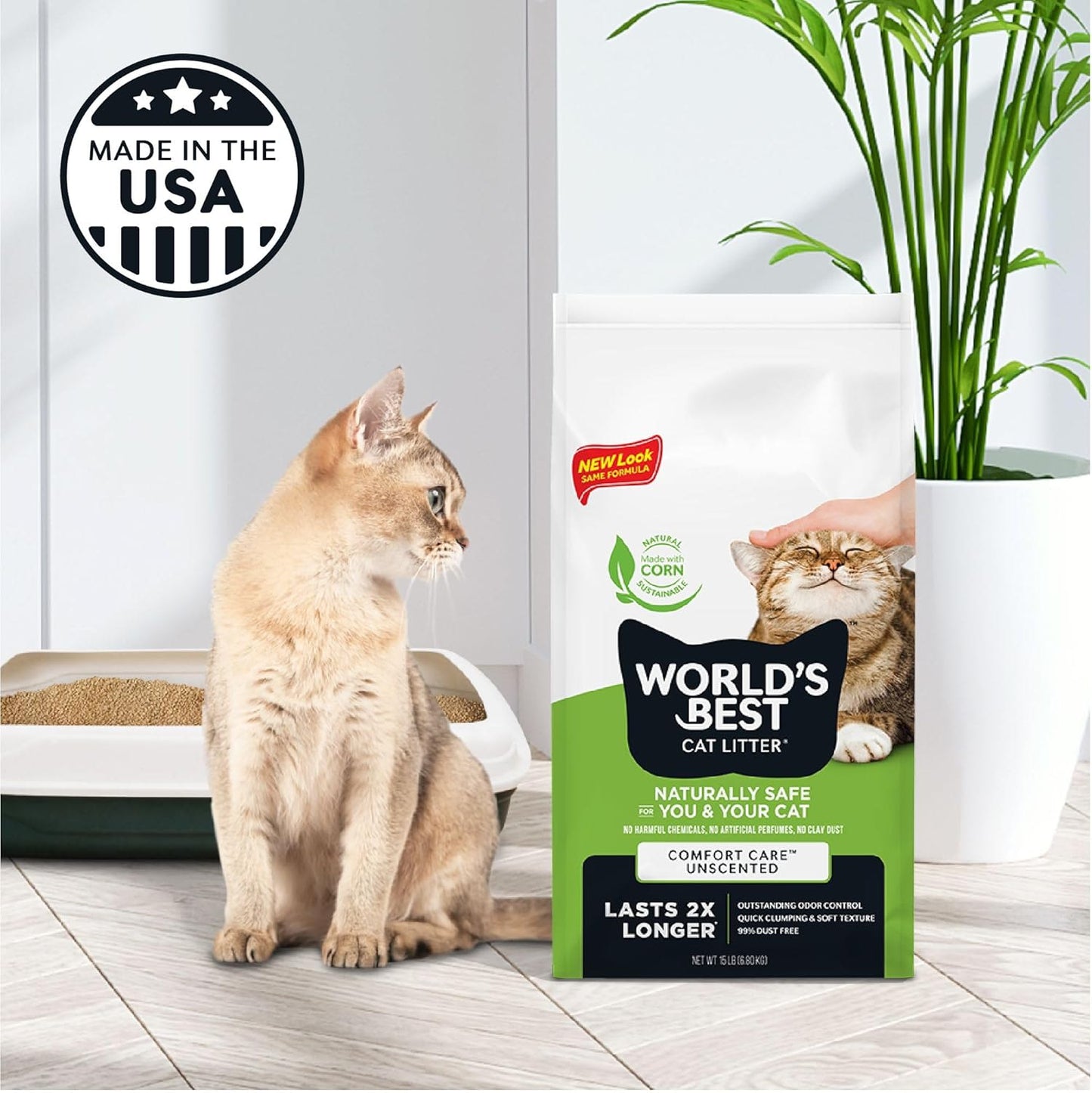 Worlds Best Quick Clumping Cat Litter