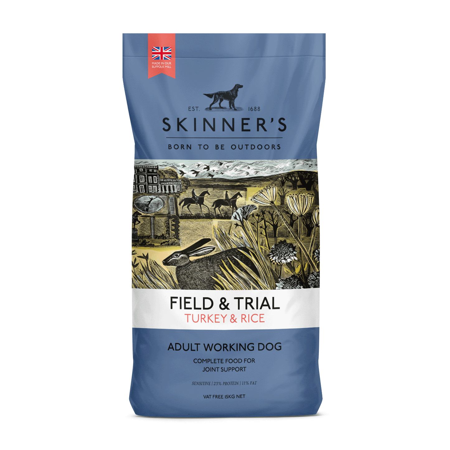 Skinner's Field & Trial Turkey & Rice