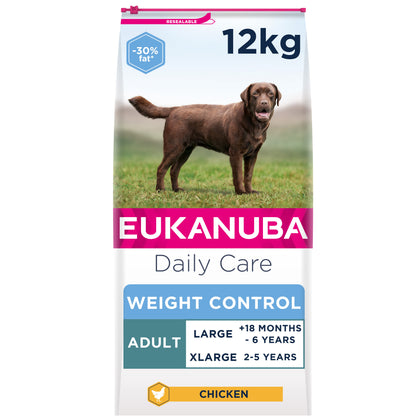 Eukanuba Weight Control Large Breed Adult Dry Dog Food - Chicken
