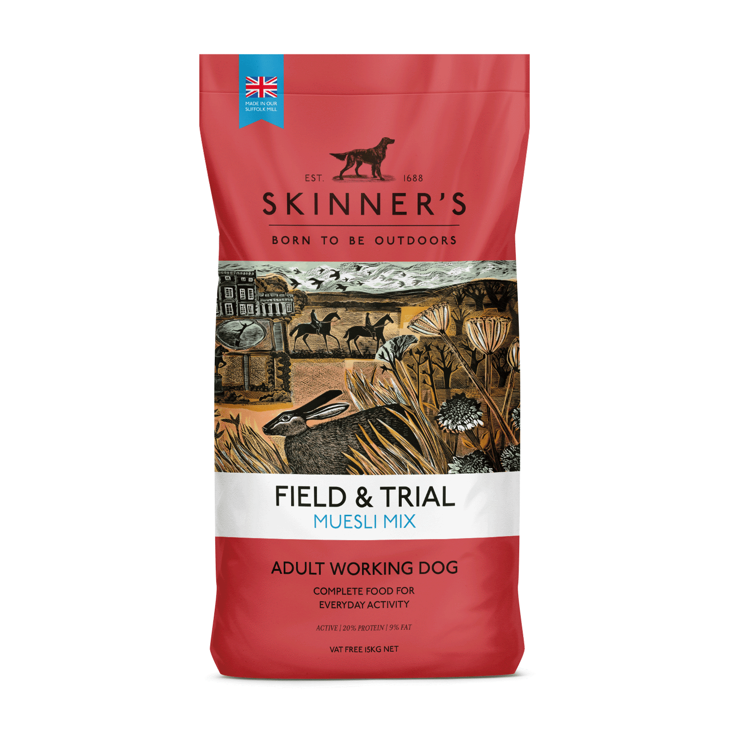 Skinners Field & Trial Muesli Mix Dry Dog Food
