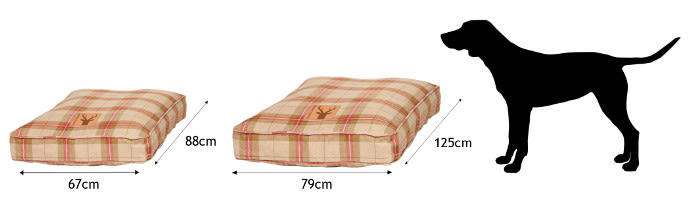 Danish Design Newton Moss Box Dog Duvet Bed