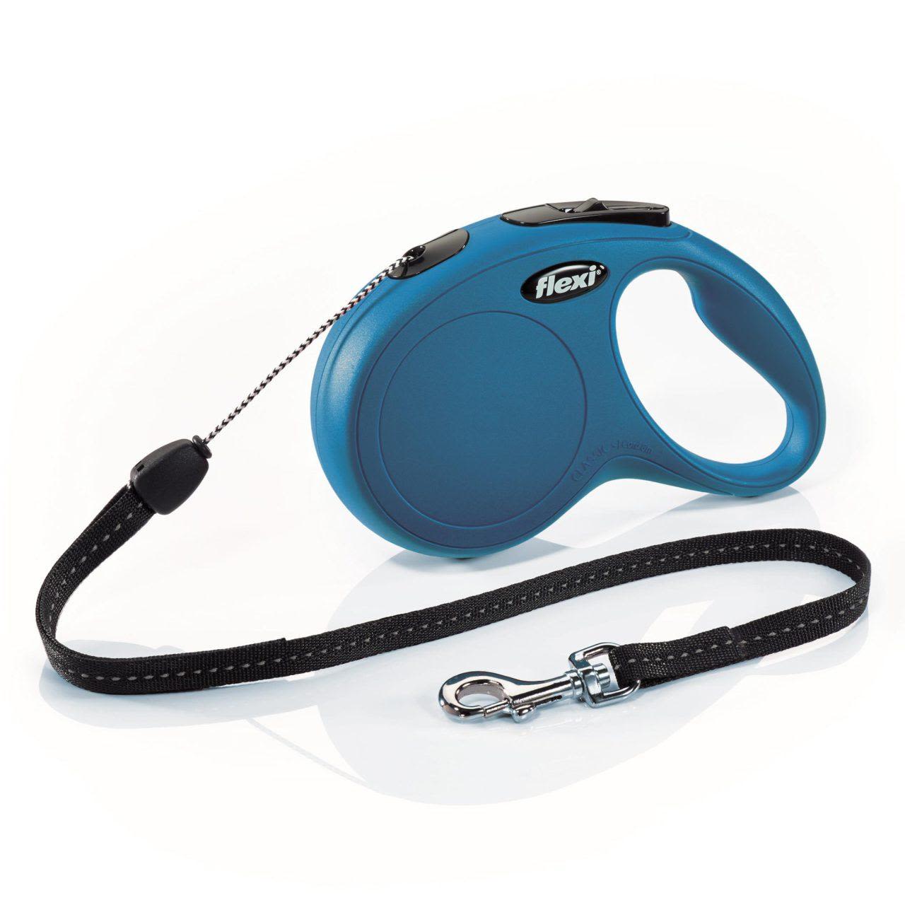 Flexi New Classic Medium Lead Blue Cord