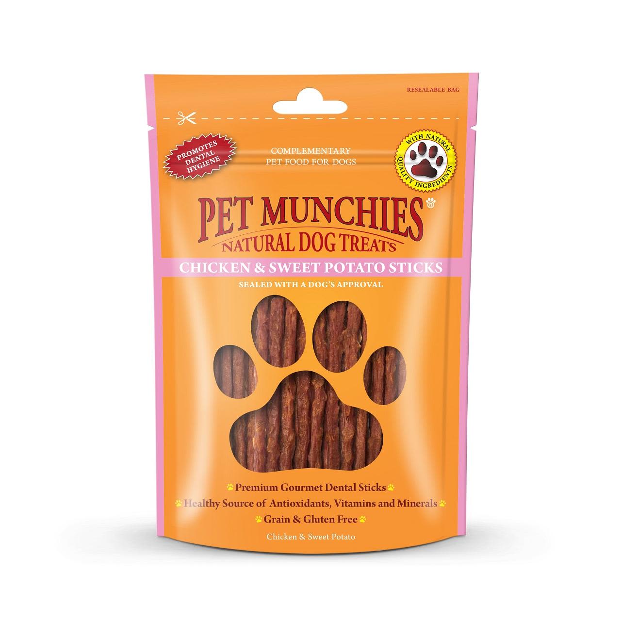 Pet Munchies Dog Treats - Chicken & Sweet Potato