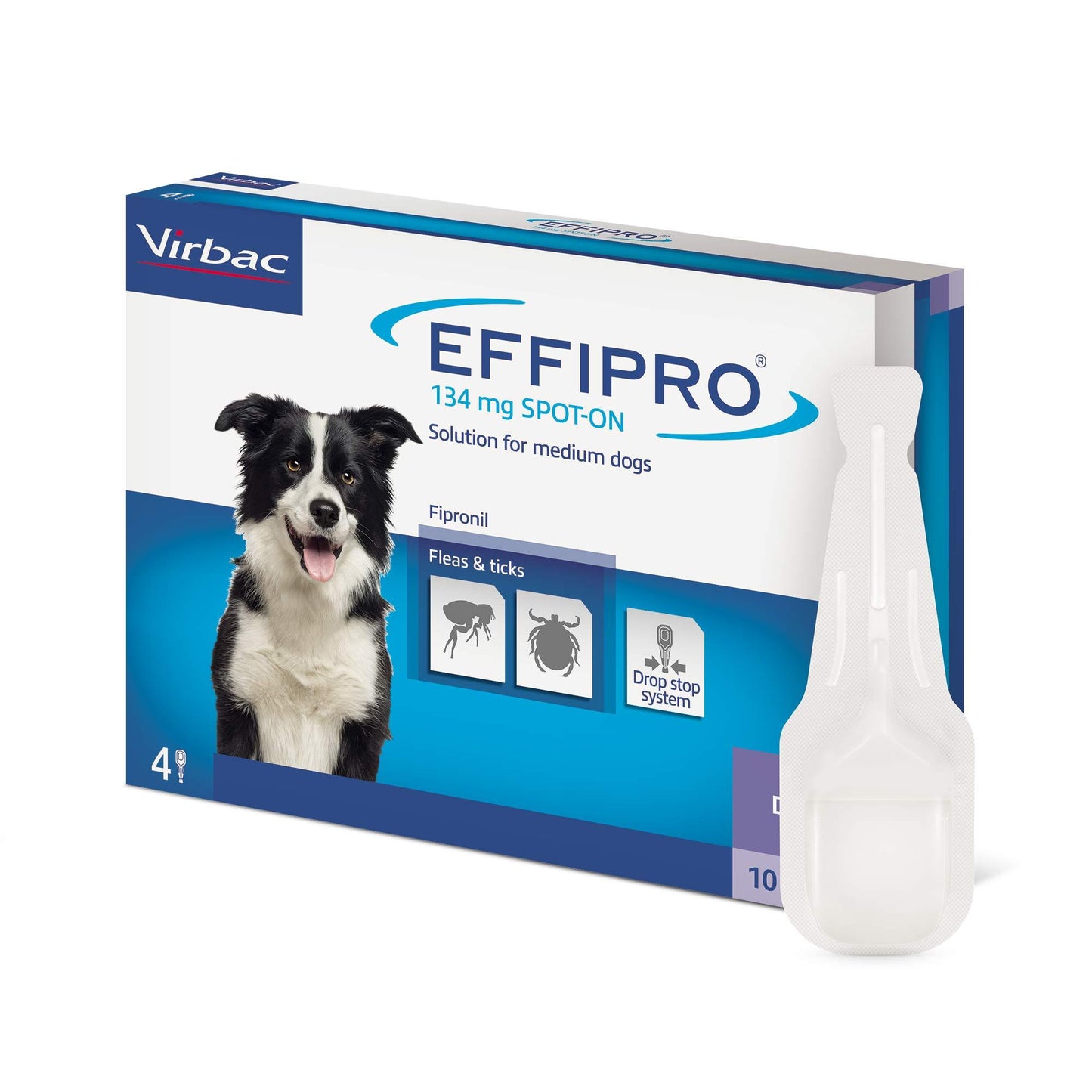 Effipro Spot-On Flea & Tick Treatment for Medium Dogs (10-20kg)