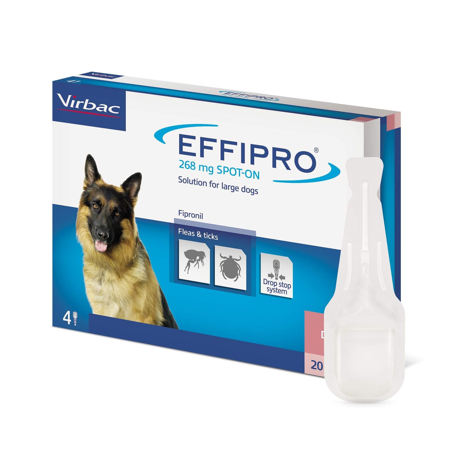 Effipro Spot-On Flea & Tick Treatment for Large Dogs (20-40kg)