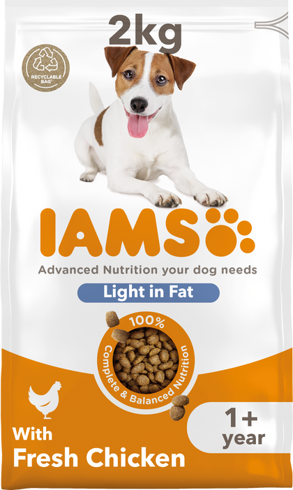 Iams Vitality Adult Light in Fat Dry Dog Food - Chicken