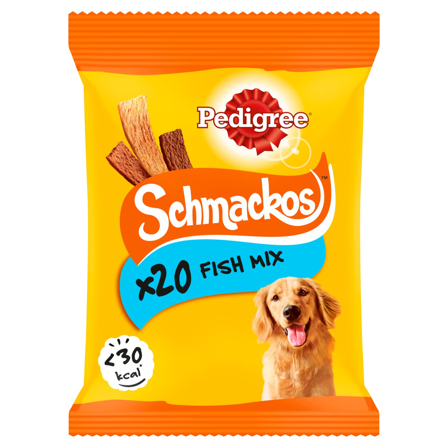 Pedigree Schmackos Adult Dog Treats Fish Mix 20 Strip…