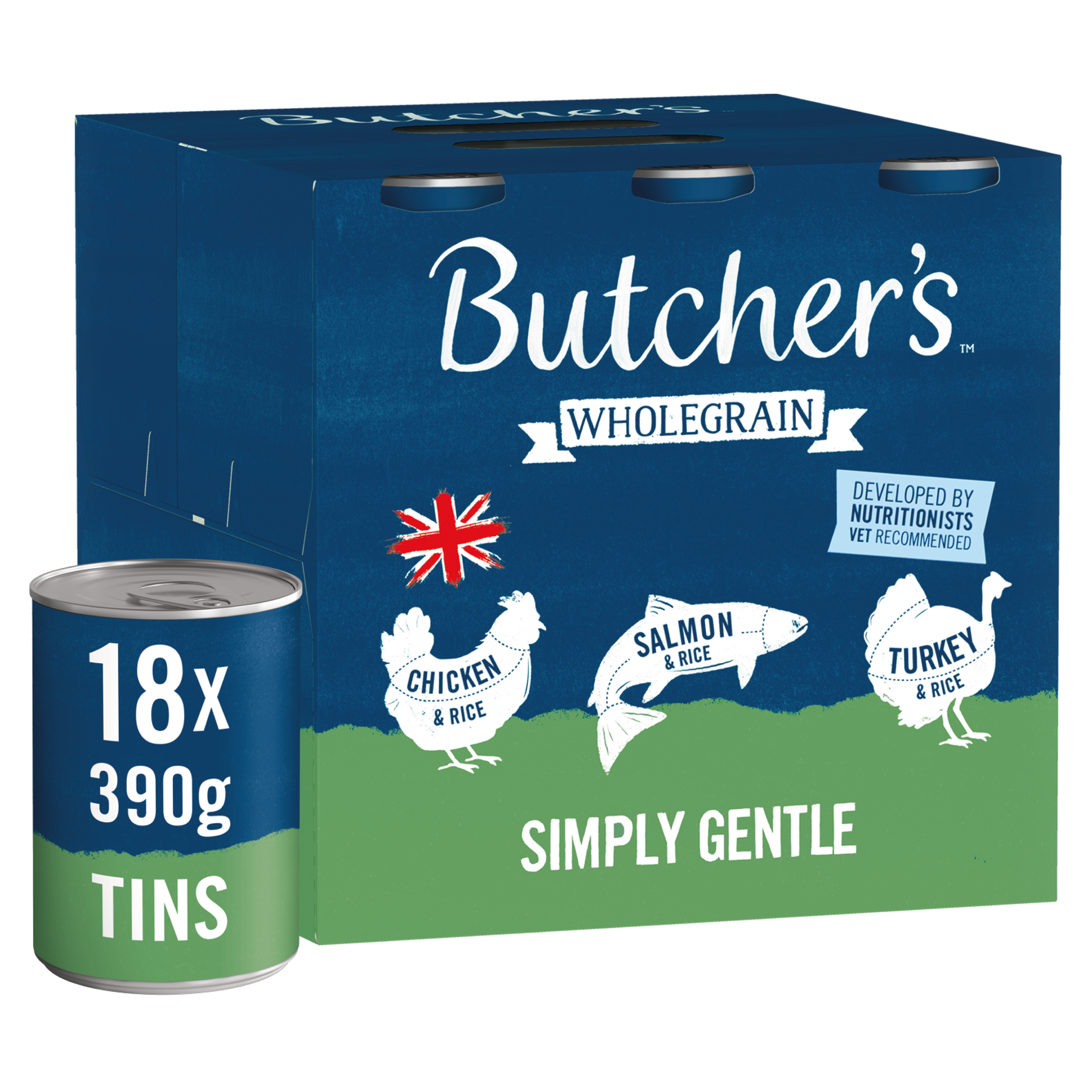 Butchers Choice Butchers Own Dog Food Butcher's Wholegrain Simply