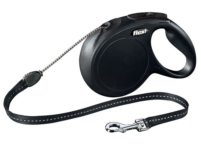 Flexi New Classic Cord Black 20kg Dog Lead