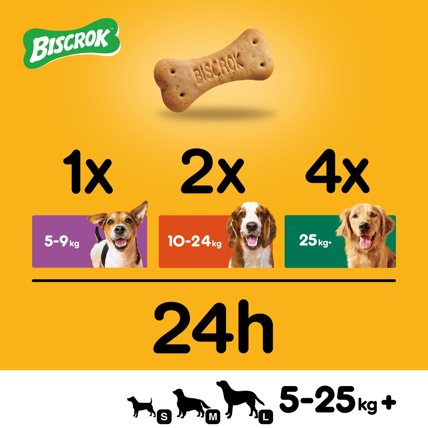 Pedigree Biscrok Gravy Bones Adult Dog Biscuit Treats Original