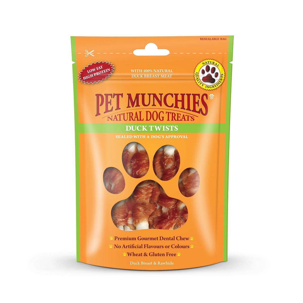 Pet Munchies Dog Treats - Duck Twists