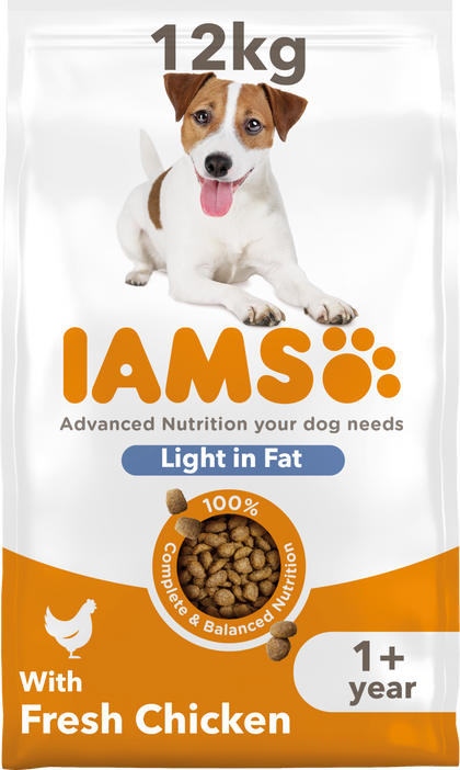 Iams for Vitality Adult Light in Fat Dry Dog Food - Chicken