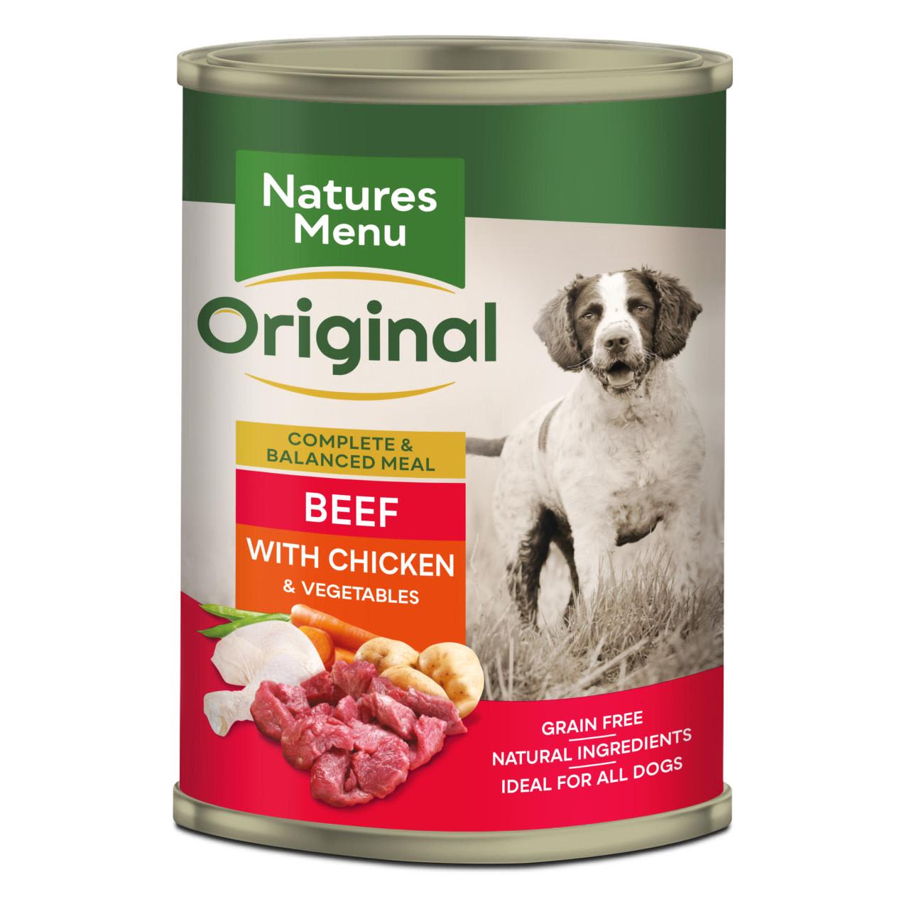 Natures Menu Original Adult Wet Dog Food - Chicken & Salmon