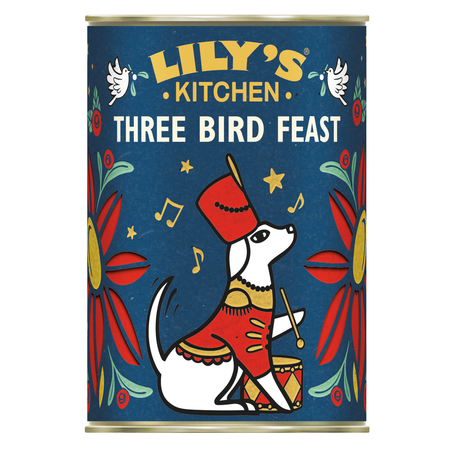 Lily's Kitchen Christmas Spectacular Wet Dog Food - Three Bird Feast