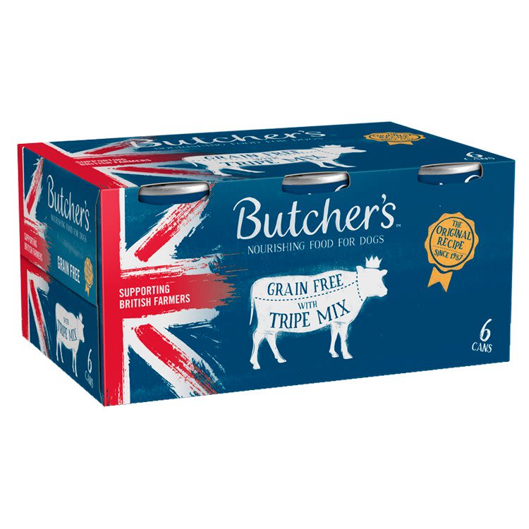 Butcher's Tripe Dog Food Tins