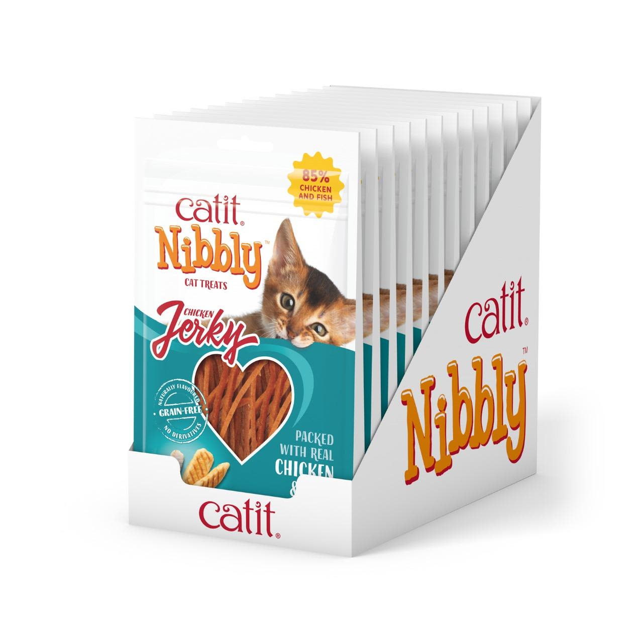 Catit Nibbly Jerk Chicken & Fish Cat Treat