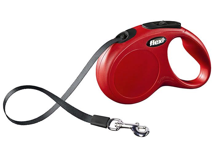 Flexi New Classic Tape Red 15kg Dog Lead