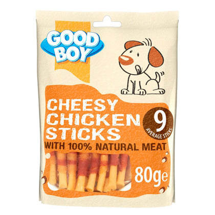 Good Boy Cheesy Chicken Sticks Dog Treat