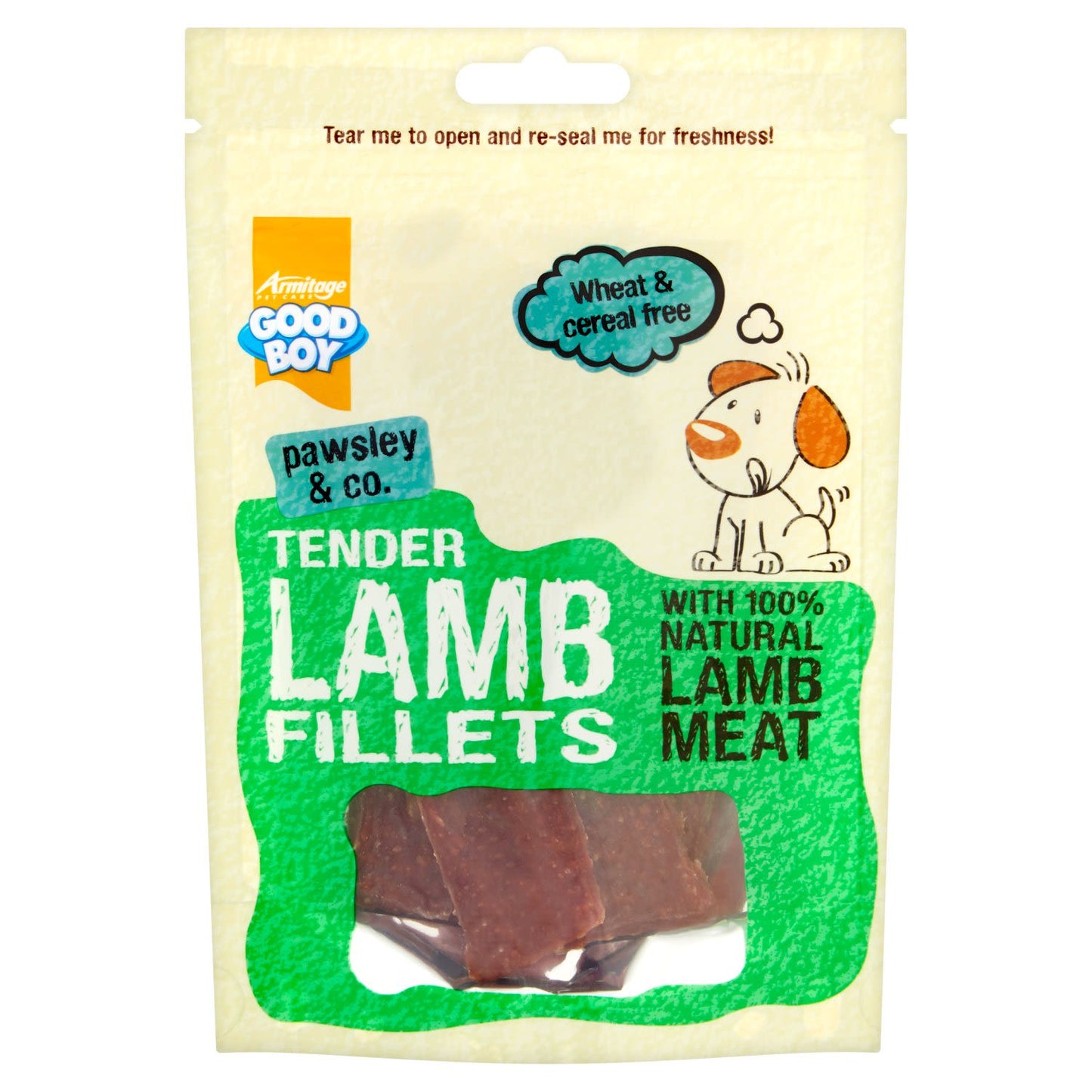 Good Boy Pawsley & Co Tender Lamb Fillets Dog Treat