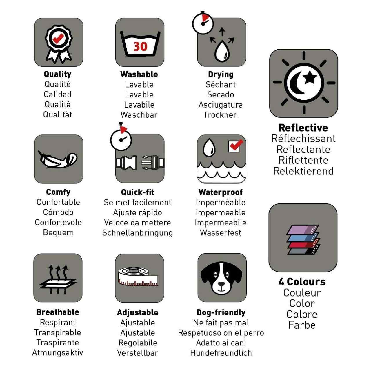 Halti Double Ended Dog Lead Black