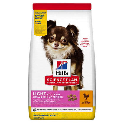 Hill's Science Plan Adult Light Small & Mini Adult Dry Dog Food - Chicken