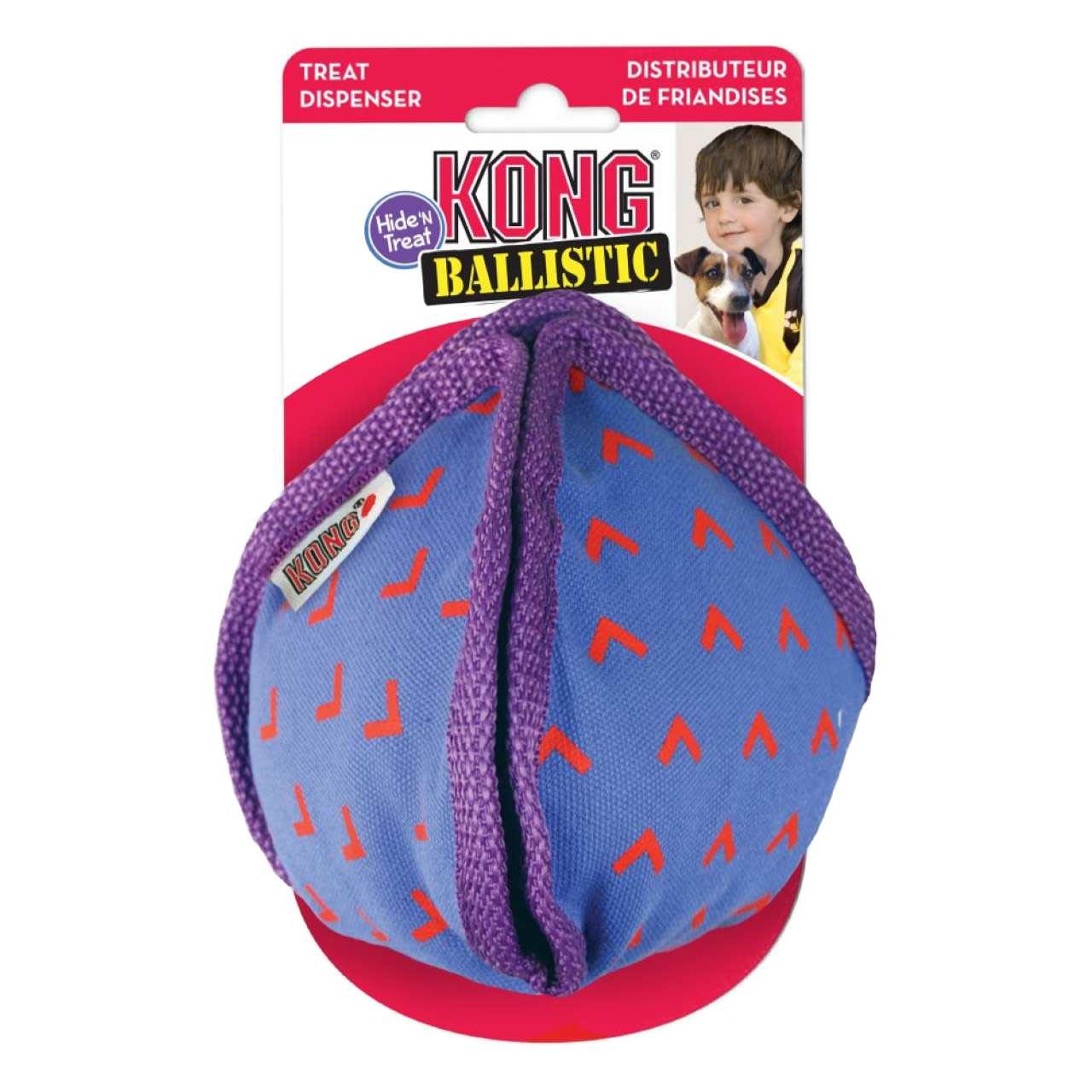 KONG Ballistic Hide 'n Treat Dog Toy